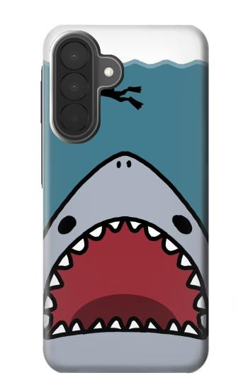S3825 Cartoon Shark Sea Diving Hülle Schutzhülle Taschen für Samsung Galaxy A27
