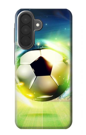 S3844 Glowing Football Soccer Ball Hülle Schutzhülle Taschen für Samsung Galaxy A27