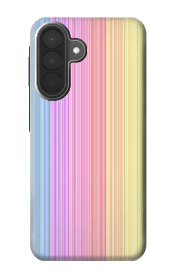 S3849 Colorful Vertical Colors Hülle Schutzhülle Taschen für Samsung Galaxy A27
