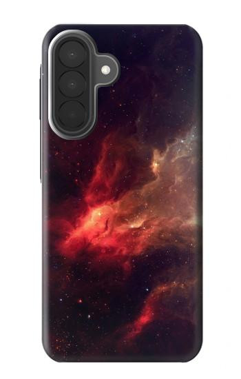 S3897 Red Nebula Space Hülle Schutzhülle Taschen für Samsung Galaxy A27