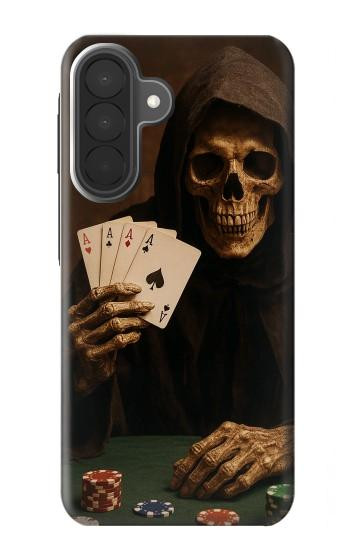 S3994 Grim Reaper Poker Win Hülle Schutzhülle Taschen für Samsung Galaxy A27