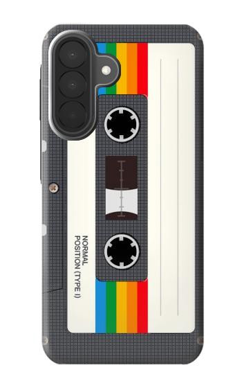S4023 Vintage Rainbow Compact Cassette Hülle Schutzhülle Taschen für Samsung Galaxy A27