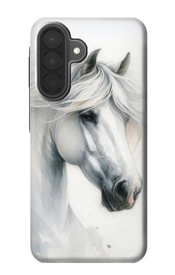S4025 White Horse Painting Hülle Schutzhülle Taschen für Samsung Galaxy A27