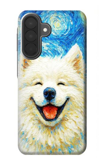 S4064 Smile Dog Van Gogh Starry Night Hülle Schutzhülle Taschen für Samsung Galaxy A27