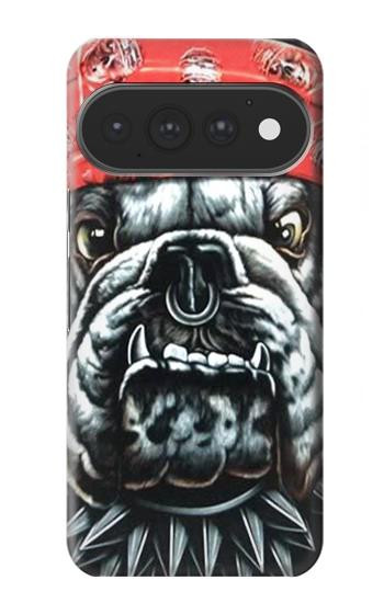 S0100 Bulldog American Football Hülle Schutzhülle Taschen für Google Pixel 11, 11 Pro