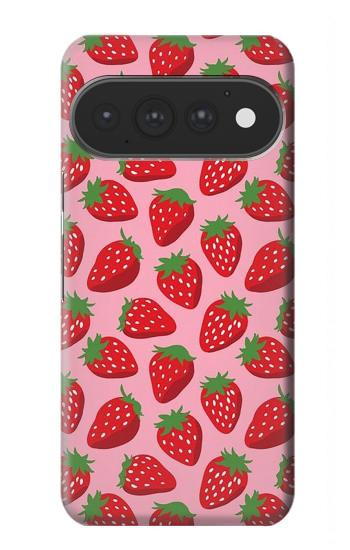 S3719 Strawberry Pattern Hülle Schutzhülle Taschen für Google Pixel 11, 11 Pro