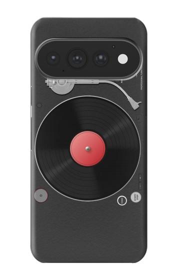 S3952 Turntable Vinyl Record Player Graphic Hülle Schutzhülle Taschen für Google Pixel 11, 11 Pro