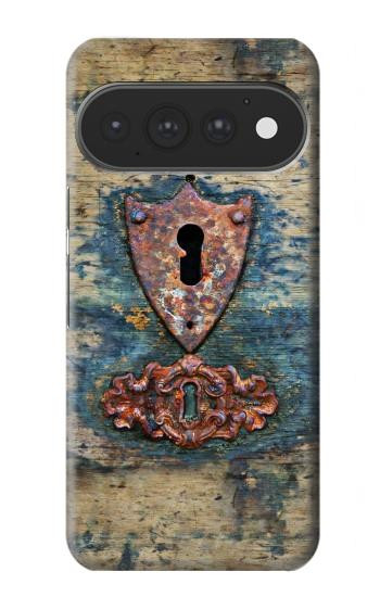 S3955 Vintage Keyhole Weather Door Hülle Schutzhülle Taschen für Google Pixel 11, 11 Pro