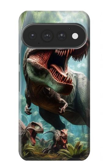 S4021 T-rex Dinosaur Jurassic Hülle Schutzhülle Taschen für Google Pixel 11, 11 Pro