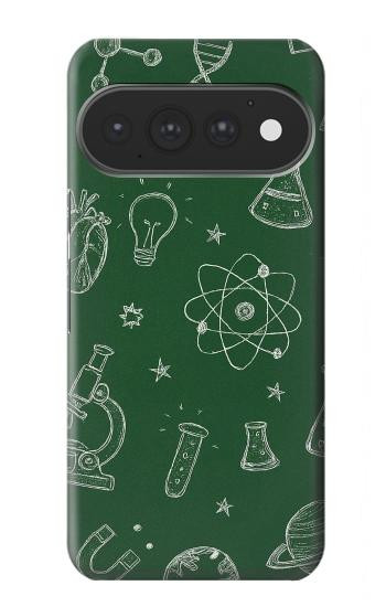 S4059 Science Chalkboard Graphic Hülle Schutzhülle Taschen für Google Pixel 11, 11 Pro