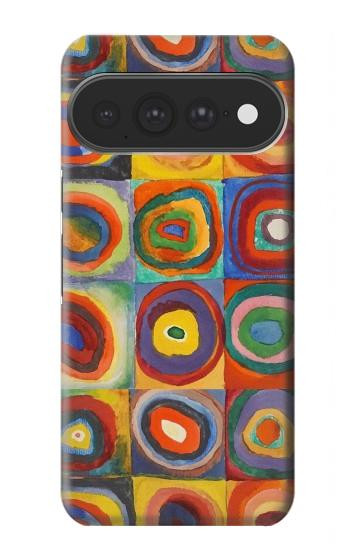 S3409 Squares Concentric Circles Hülle Schutzhülle Taschen für Google Pixel 11 Pro XL