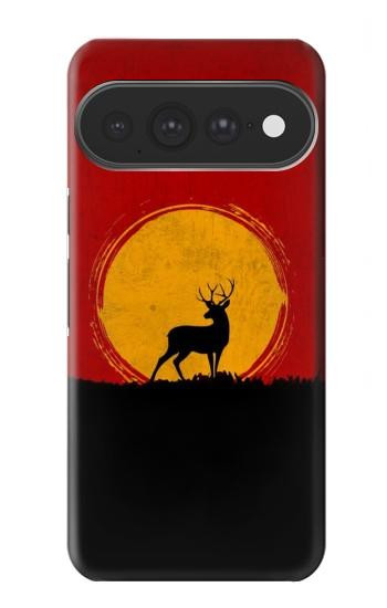 S3513 Deer Sunset Hülle Schutzhülle Taschen für Google Pixel 11 Pro XL