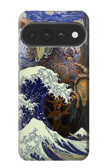 S3851 World of Art Van Gogh Hokusai Da Vinci Hülle Schutzhülle Taschen für Google Pixel 11 Pro XL