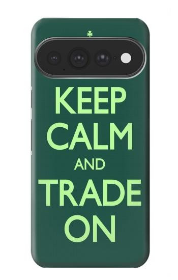 S3862 Keep Calm and Trade On Hülle Schutzhülle Taschen für Google Pixel 11 Pro XL