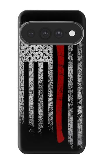 S3958 Firefighter Axe Flag Hülle Schutzhülle Taschen für Google Pixel 11 Pro XL