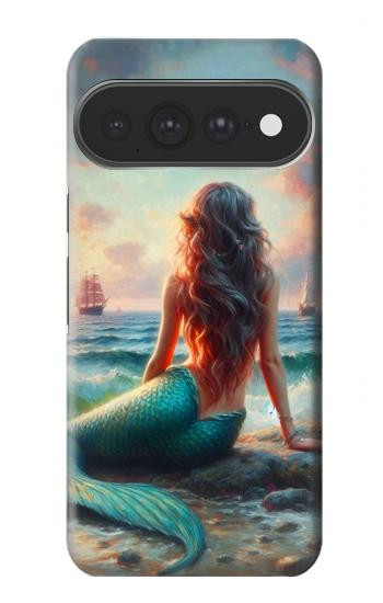 S4006 Oil Painting Mermaid Hülle Schutzhülle Taschen für Google Pixel 11 Pro XL
