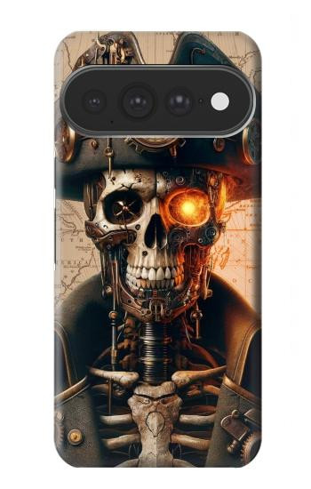 S4018 Steampunk Pirate Skull Hülle Schutzhülle Taschen für Google Pixel 11 Pro XL
