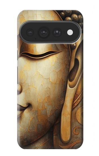 S4022 Vintage Buddha Face Golden Style Hülle Schutzhülle Taschen für Google Pixel 11 Pro XL