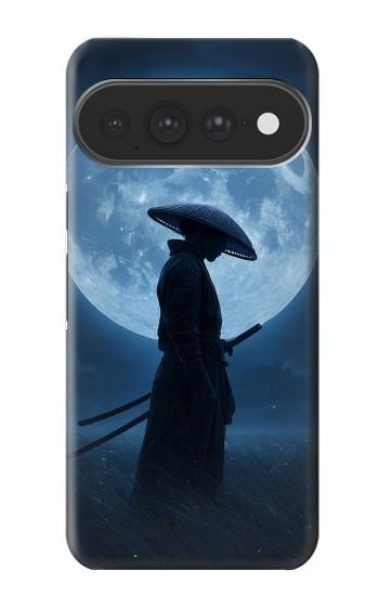 S4034 Samurai Moon Night Hülle Schutzhülle Taschen für Google Pixel 11 Pro XL