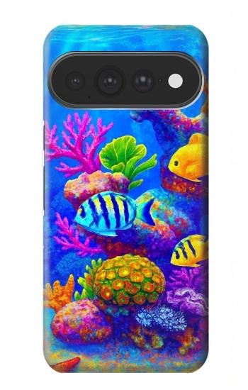 S4058 Colorful Aquarium Hülle Schutzhülle Taschen für Google Pixel 11 Pro XL