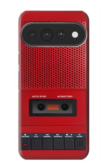S4073 Vintage Red Cassette Player Graphic Hülle Schutzhülle Taschen für Google Pixel 11 Pro XL