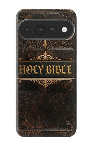 S4109 Vintage Antique Bible Book Cover Art Hülle Schutzhülle Taschen für Google Pixel 11 Pro XL
