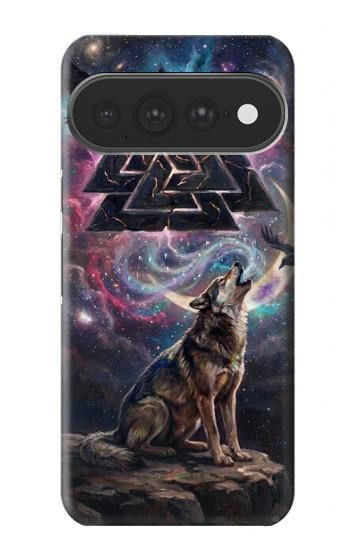 S4110 Mystic Wolf Ancient Symbol Artwork Hülle Schutzhülle Taschen für Google Pixel 11 Pro XL