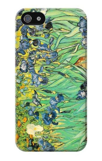 S0210 Van Gogh Irises Hülle Schutzhülle Taschen für iPhone 5 5S SE