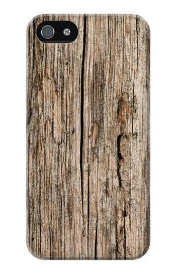 S0600 Wood Graphic Printed Hülle Schutzhülle Taschen für iPhone 5 5S SE