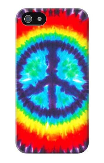 S1870 Tie Dye Peace Hülle Schutzhülle Taschen für iPhone 5 5S SE