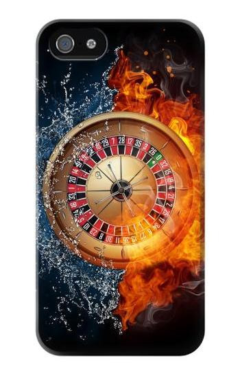 S2289 Roulette Casino Gamble Hülle Schutzhülle Taschen für iPhone 5 5S SE