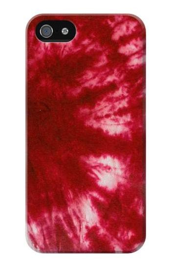 S2480 Tie Dye Red Hülle Schutzhülle Taschen für iPhone 5 5S SE