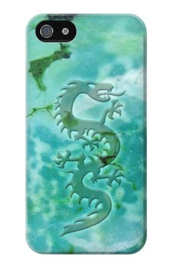 S2653 Dragon Green Turquoise Stone Graphic Hülle Schutzhülle Taschen für iPhone 5 5S SE