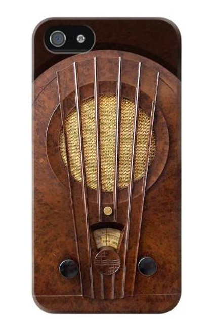 S2655 Vintage Bakelite Deco Radio Hülle Schutzhülle Taschen für iPhone 5 5S SE