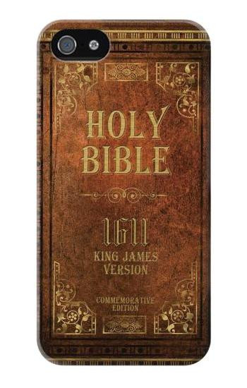 S2890 Holy Bible 1611 King James Version Hülle Schutzhülle Taschen für iPhone 5 5S SE