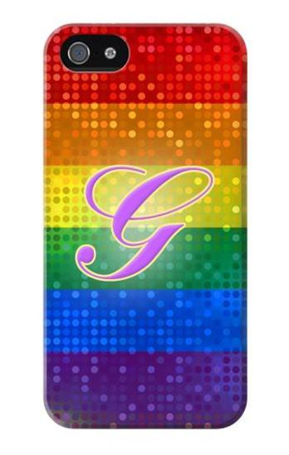 S2899 Rainbow LGBT Gay Pride Flag Hülle Schutzhülle Taschen für iPhone 5 5S SE