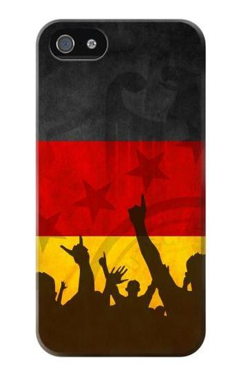 S2966 Germany Football Soccer Euro 2016 Hülle Schutzhülle Taschen für iPhone 5 5S SE