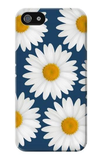 S3009 Daisy Blue Hülle Schutzhülle Taschen für iPhone 5 5S SE