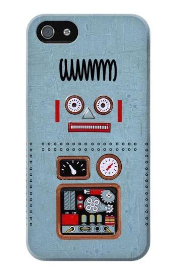 S3040 Retro Robot Toy Hülle Schutzhülle Taschen für iPhone 5 5S SE