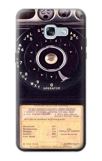 S0086 Payphone Vintage Hülle Schutzhülle Taschen für Samsung Galaxy A5 (2017)