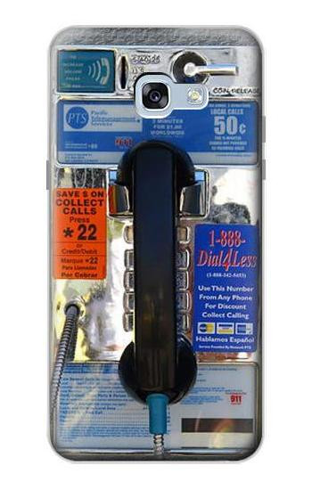 S0087 Payphone Hülle Schutzhülle Taschen für Samsung Galaxy A5 (2017)