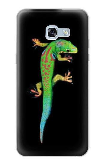 S0125 Green Madagascan Gecko Hülle Schutzhülle Taschen für Samsung Galaxy A5 (2017)