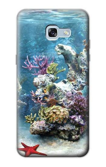 S0227 Aquarium 2 Hülle Schutzhülle Taschen für Samsung Galaxy A5 (2017)