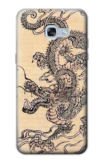 S0318 Antique Dragon Hülle Schutzhülle Taschen für Samsung Galaxy A5 (2017)