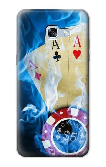 S0348 Casino Hülle Schutzhülle Taschen für Samsung Galaxy A5 (2017)
