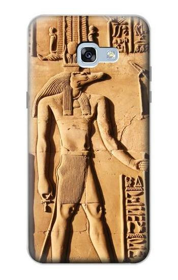 S0391 Egyptian Sobek Hülle Schutzhülle Taschen für Samsung Galaxy A5 (2017)
