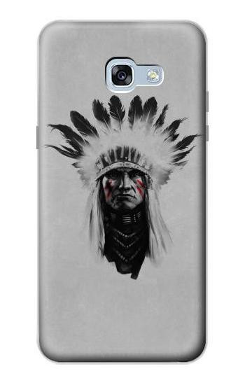 S0451 Indian Chief Hülle Schutzhülle Taschen für Samsung Galaxy A5 (2017)