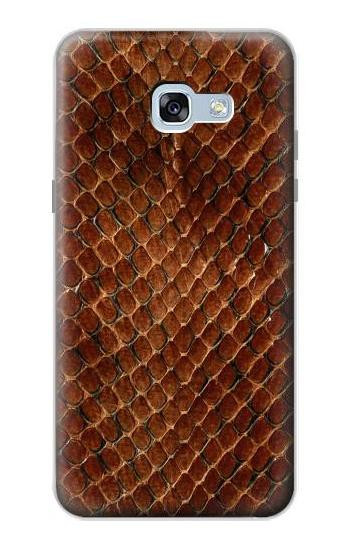 S0555 Snake Skin Hülle Schutzhülle Taschen für Samsung Galaxy A5 (2017)