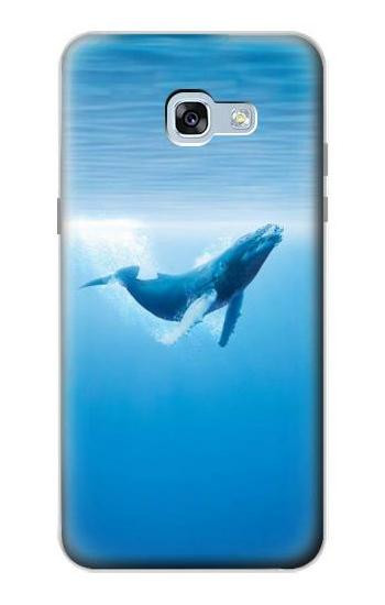 S0843 Blue Whale Hülle Schutzhülle Taschen für Samsung Galaxy A5 (2017)