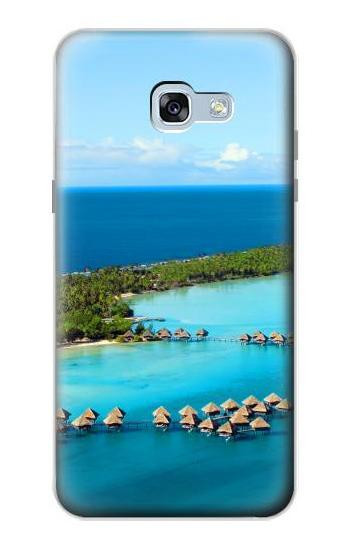 S0844 Bora Bora Island Hülle Schutzhülle Taschen für Samsung Galaxy A5 (2017)